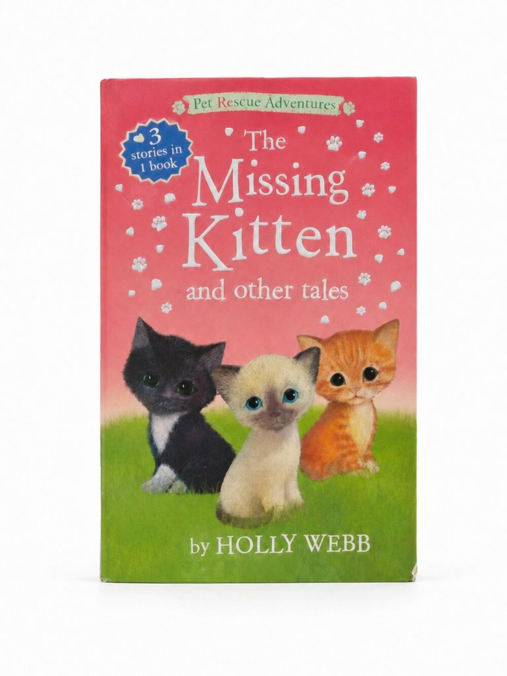 Holly Webb The Missing Kitten & Other Tales 3-in-1 Children’s Book Animal Rescue
